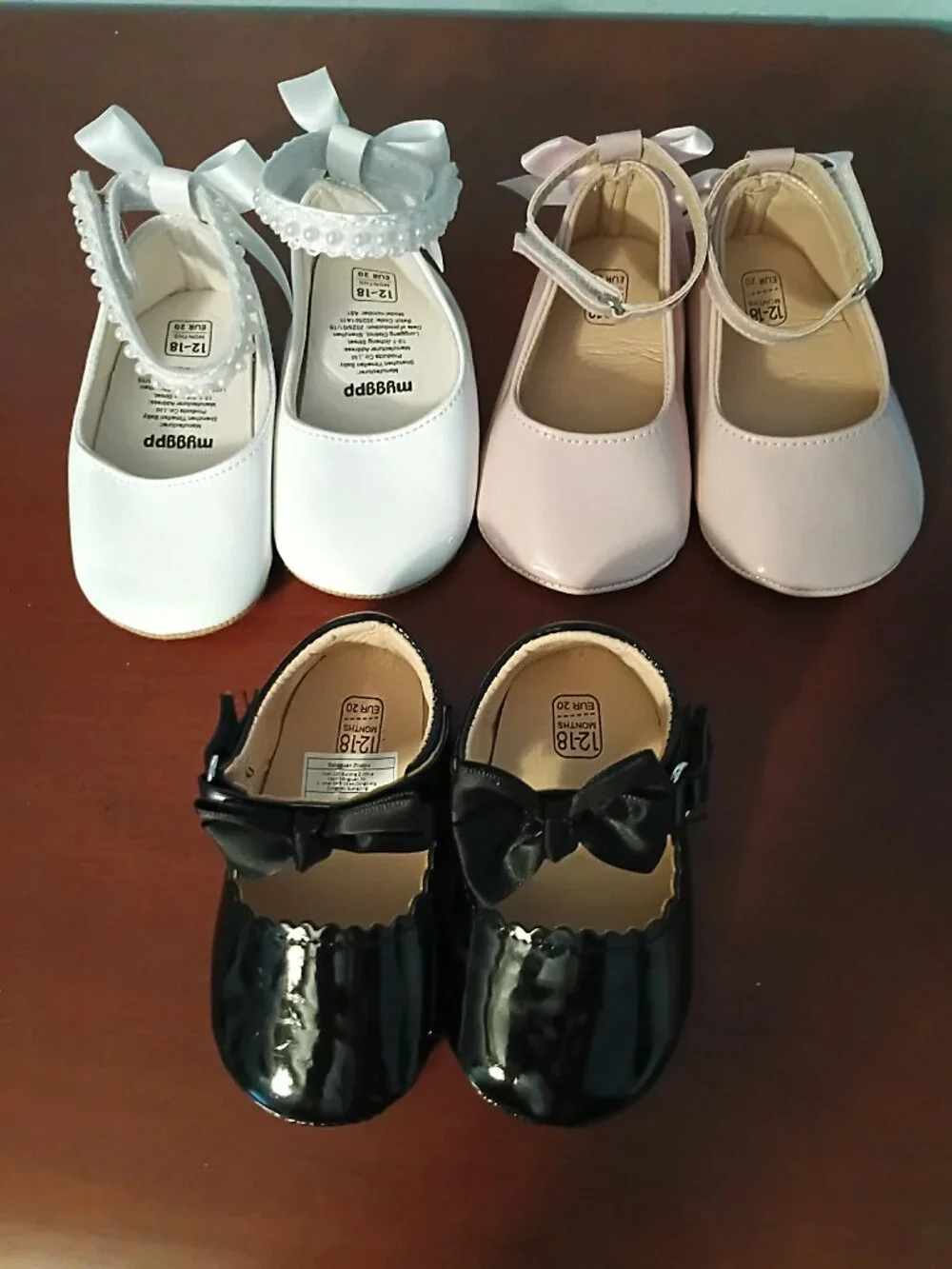 Girls Infant Dress up shoes, walking shoes, dress shoes, princess shoes